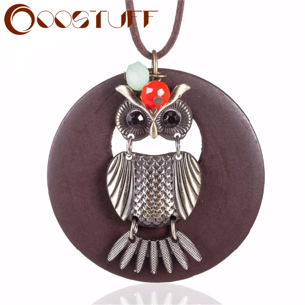 2017 Винтажные ожерелья женщины ювелирные изделия основа для кулонов и сова