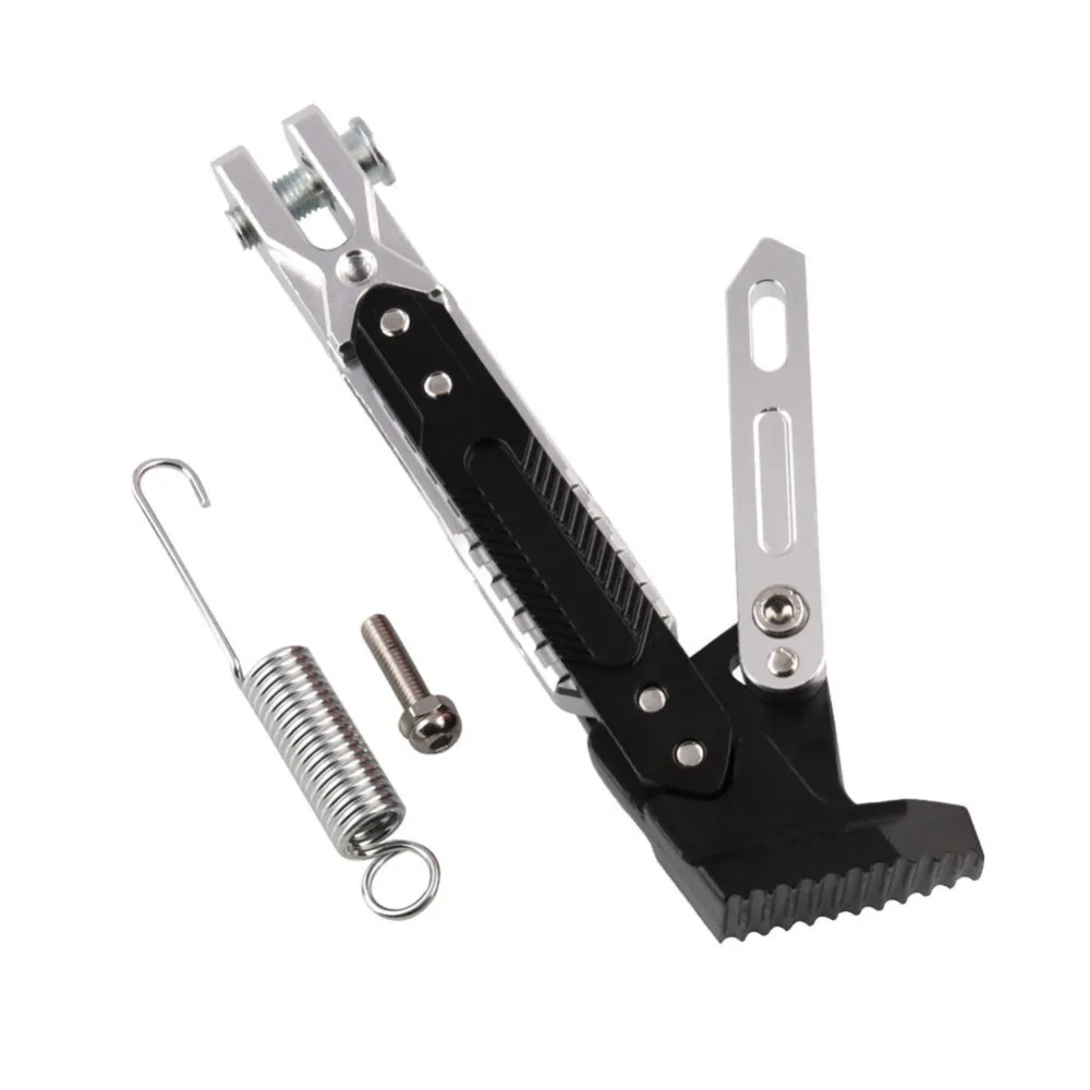 Регулируемая Боковая Стояночная подставка для мотоцикла стойка поддерживающая