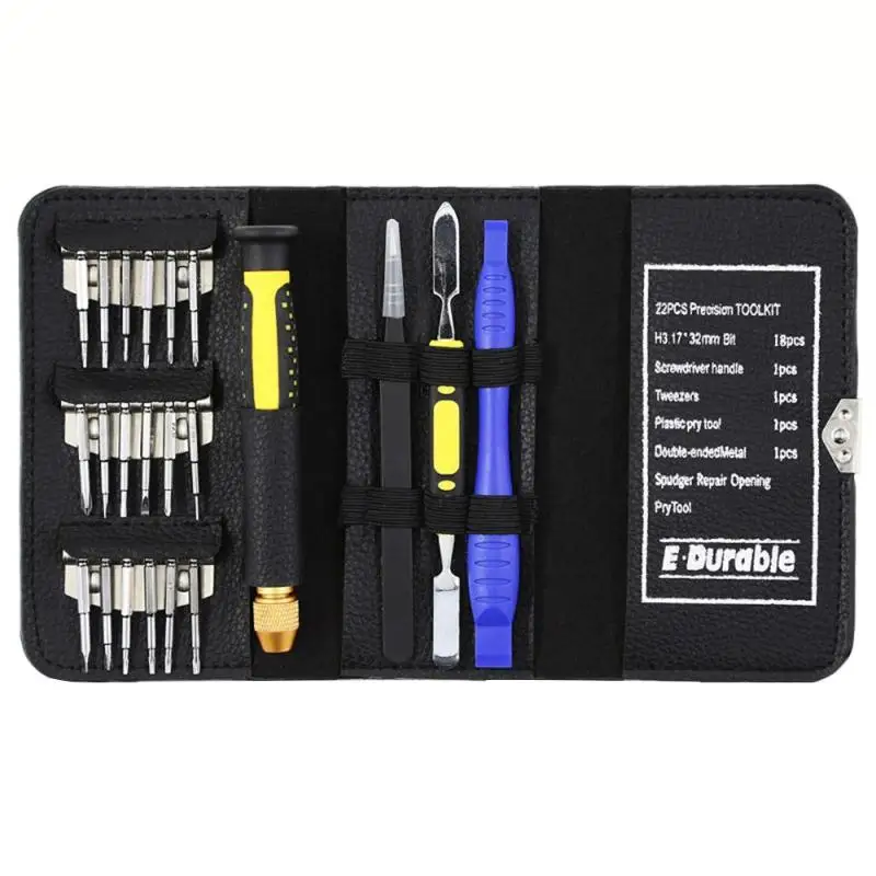 22pcs Multi-functional Screwdriver Set for Mobile Phone Repair Tool 18pcs Driver 1pcs Handle/Tweezers 2Pcs Crowbar | Инструменты