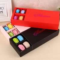 macaron box holds 12 cavity 20115cm paper party candy gifts boxes for bakery cupcake snack muffin box lx8270