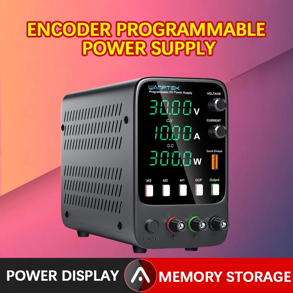 Регулируемый источник питания постоянного тока 30 в 10 А лабораторный