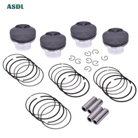 4pcs std cylinder bore size 75 75mm pin 17mm motorcycle engine piston rings set for honda cbr954 cbr1000 75 oversize 0 75mm