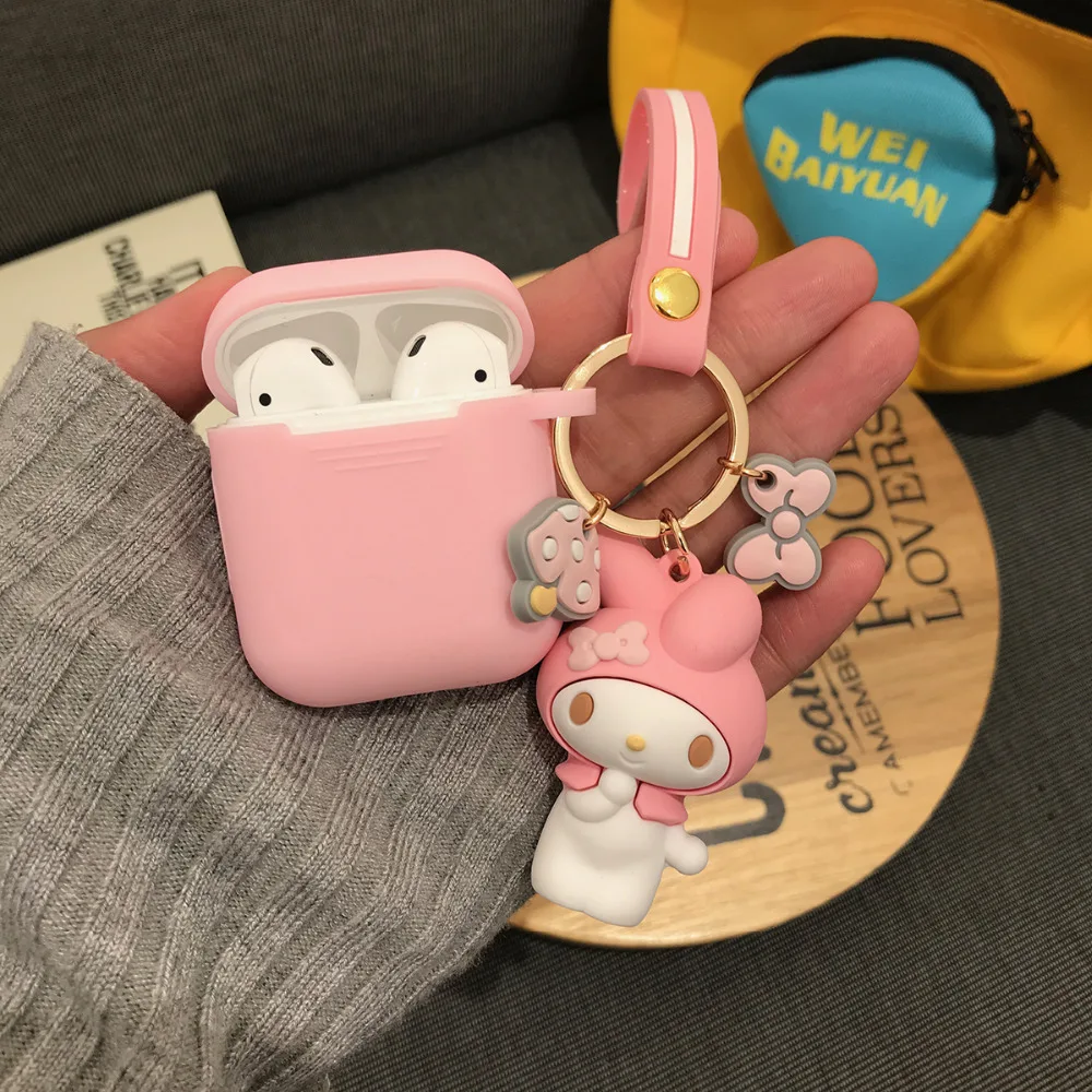 Япония мультфильм Мелодия Cinnamoroll беспроводной Bluetooth наушники чехол для Apple AirPods