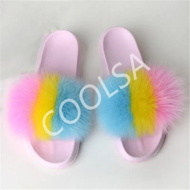 Шлепанцы женские зимние плюшевые меховые сандалии симпатичные сланцы