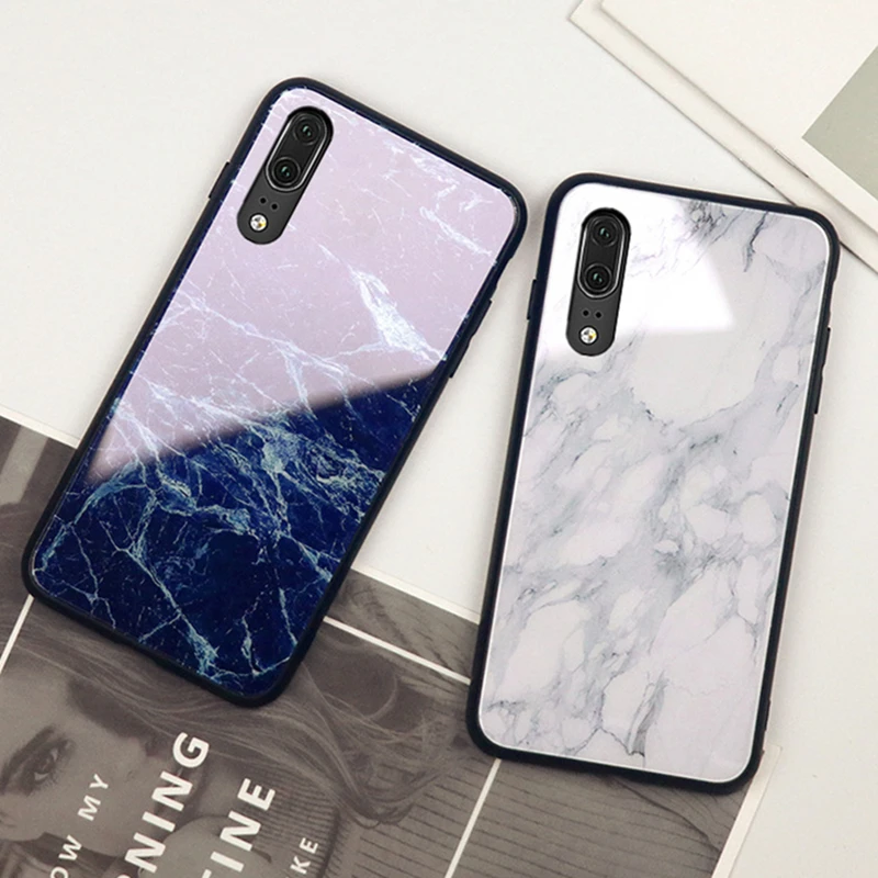 

For Samsung Galaxy A70S A50S A40S A30S A20S A10S Case Marble Glass Hard Cover For Samsung A10 A20 A30 A40 A50 A70 Colorful case