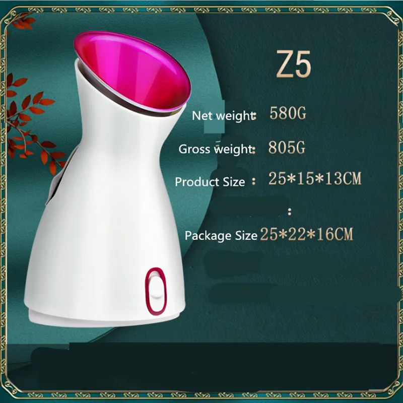 Нано-ионное тепловое паровое устройство для увлажнения лица косметический