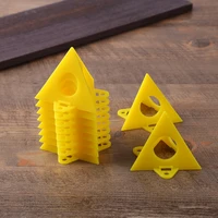 10pcs portable pyramid stands tool triangle paint pads feet painter carpenter woodworking supplies accessories