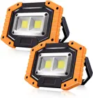 100 Вт COB светодиодный рабочий свет USB Перезаряжаемые прожектор мощный прожектор Водонепроницаемый работы лампы Открытый Отдых на природе света