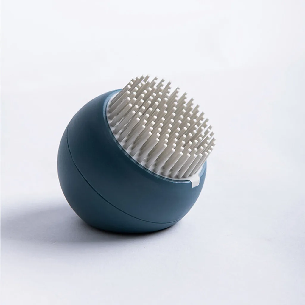 Силиконовая сферическая щетка для кастрюль кухонная бытовая чистки посуды