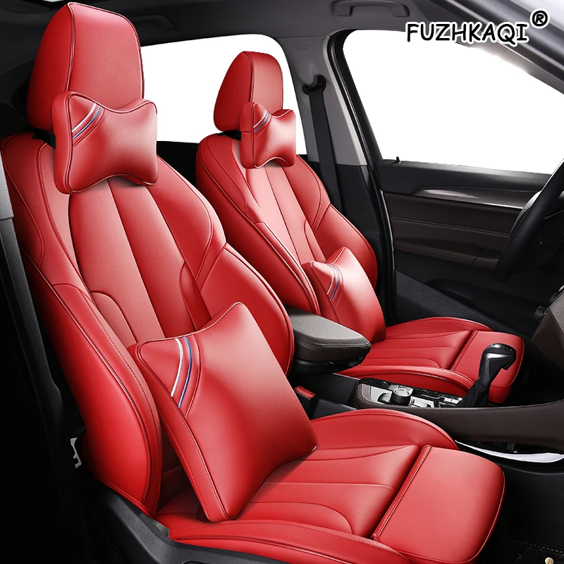 Кожаный чехол для автомобильного сиденья FUZHKAQI Honda Accord Odyssey FIT CITY Crosstour Crider VEZEL AVANCIER