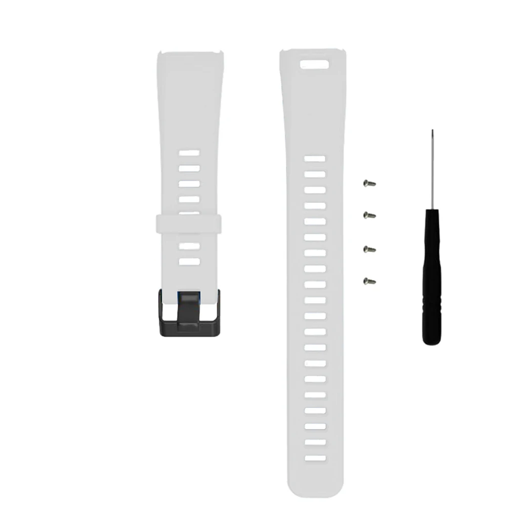 01 Совместимые полосы Замена для часы Garmin vivosmart HR с металлической пряжкой Фитнес браслет ремешок пот и водостойкий браслет - Цвет: 01