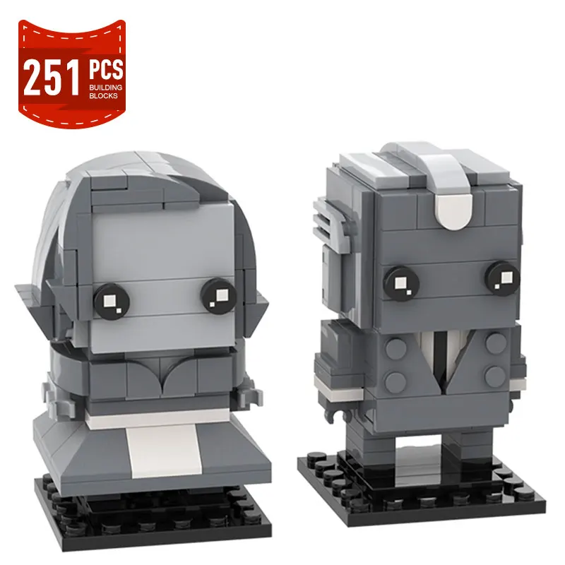 

MOC Constructor Brickheadz Sterne Filme Character Character Image Scarlet Witch Building Block Model Ideas Children Toy Gift