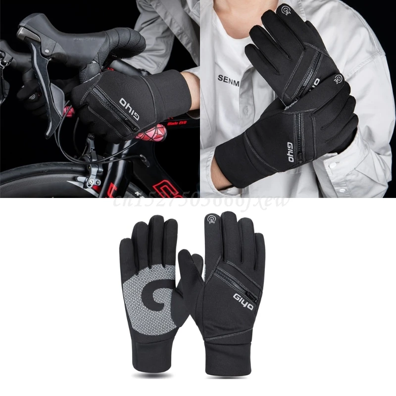 

1 Pair Winter Warm Outdoor Sports Touch Screen Gloves Cold Weather Waterproof Snowboard Ski and Snow Hand Cover Cycling