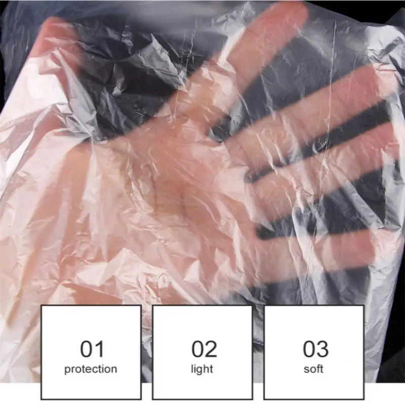 

50Pcs Disposable Hairdressing Capes Apron Salon Hairdresser Hair Cutting Capes PE Waterproof Apron Cutting Perm Dye Hair Cape