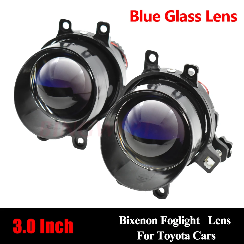 

1pair NEW LED Xenon H11 D2H Lens Fog Lights For Corolla Avensis Camry Ractis Verso RAV 4 2003-2014 for L exus 2008-2013