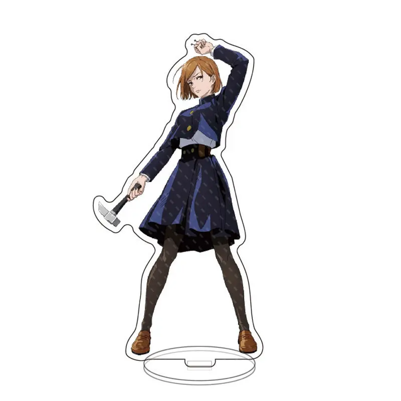 

Anime Jujutsu Kaisen Itadori Yuji Cosplay Acrylic Figure Stand Model Plate Desk Decor Standing Sign Keychain Gifts