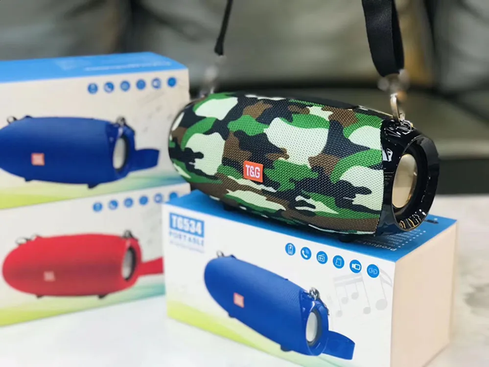 Портативная Bluetooth колонка беспроводной сабвуфер водонепроницаемый уличный