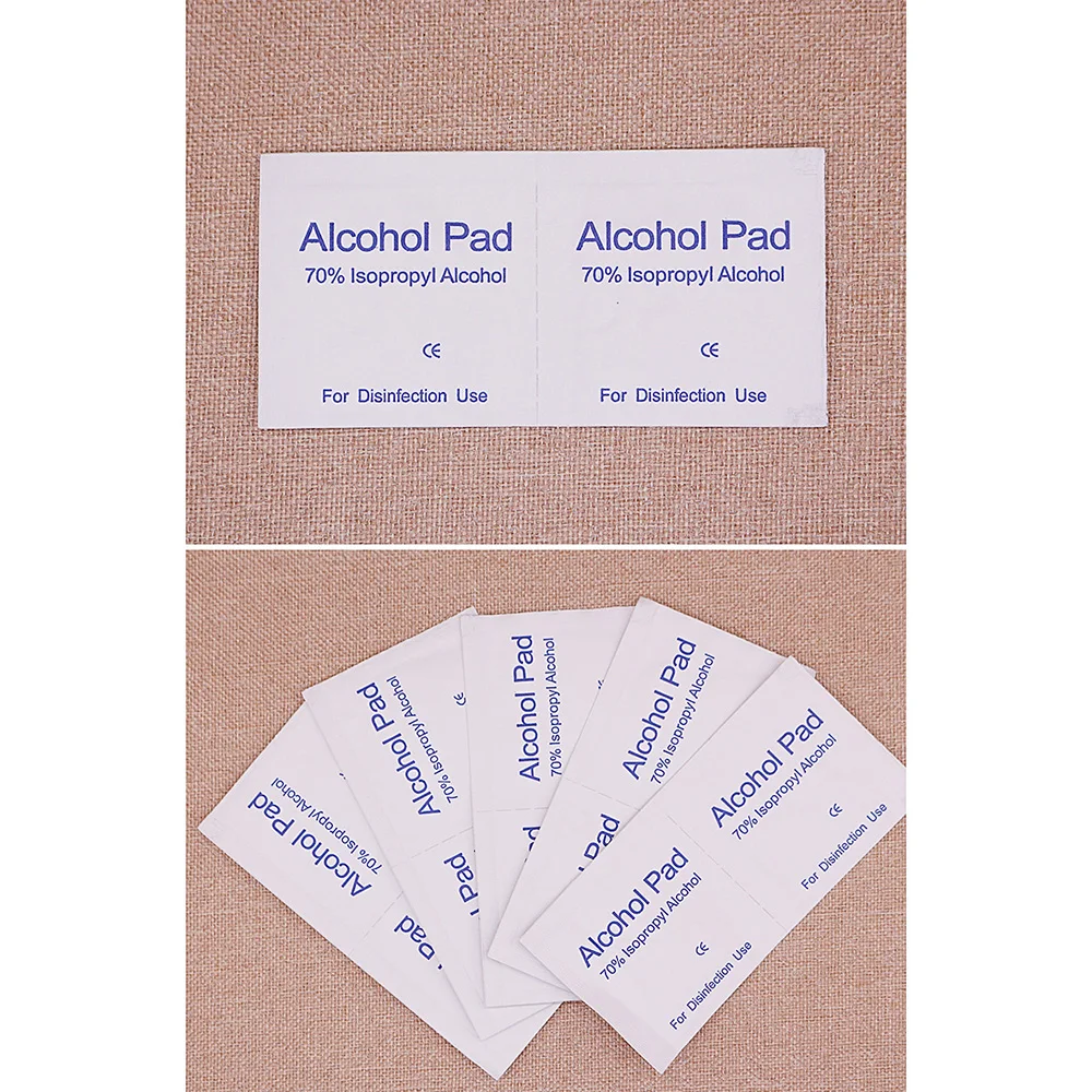 100 ⑤ кор. одноразовые спиртовые прокладки дезинфекция коврик антисептик уход за
