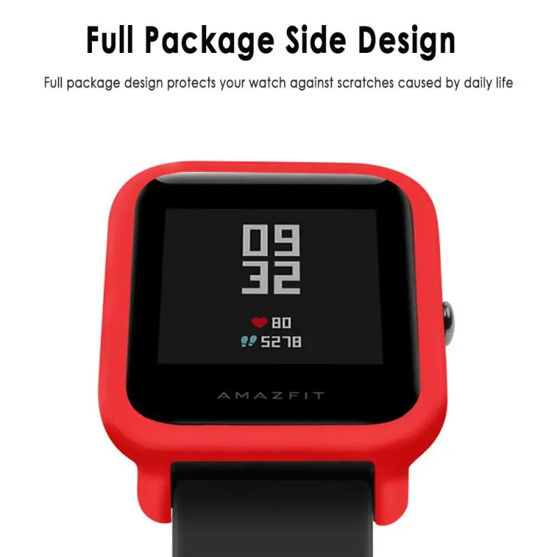 Тонкий ремешок браслет защитный чехол для Xiaomi Huami Amazfit Bip BIT PACE Lite Youth Watch корпус из