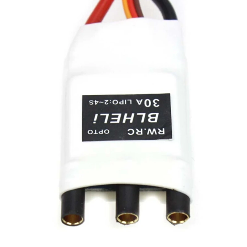 

4PCS 30A Blheli 2-4S 5V3A Four-Six-Axis Multi-Rotor Brushless ESC for DIY Multi-Axis Four-Axis Aircraft