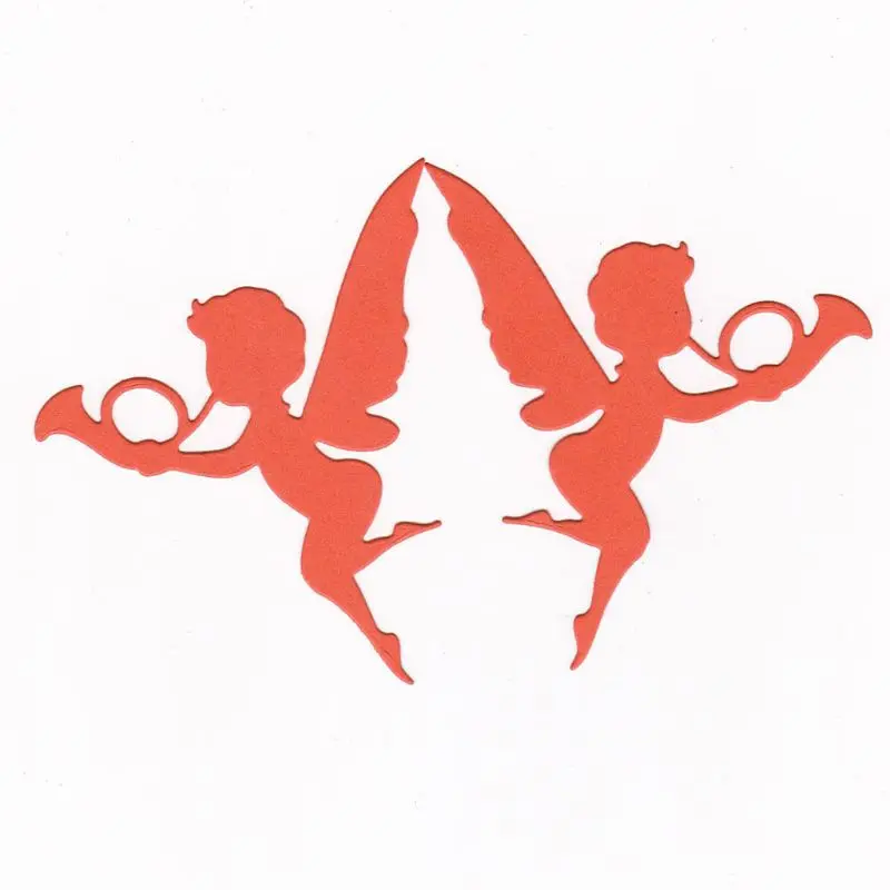 

Angel Metal Cutting Dies Stencil DIY Scrapbooking Album Stamp Paper Card Embossing Crafts Decor 72XF