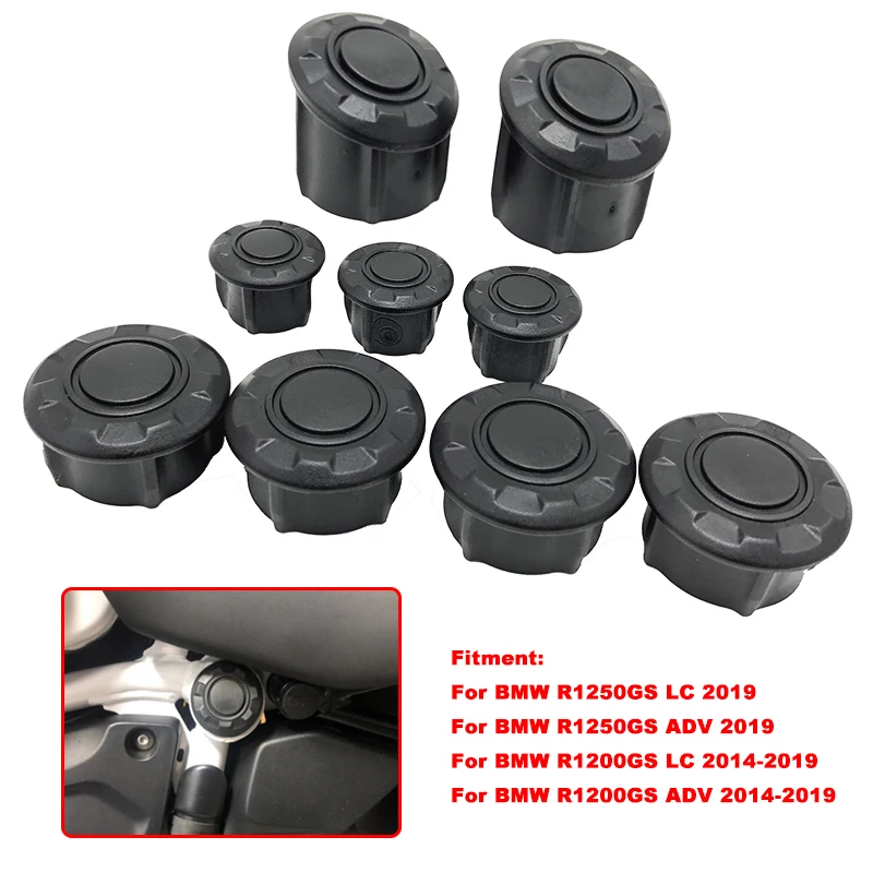 Заглушки для рамы мотоцикла BMW R1200GS LC R 1200GS Adventure 2014 2018 R1250GS GSA 2019|Накладки и