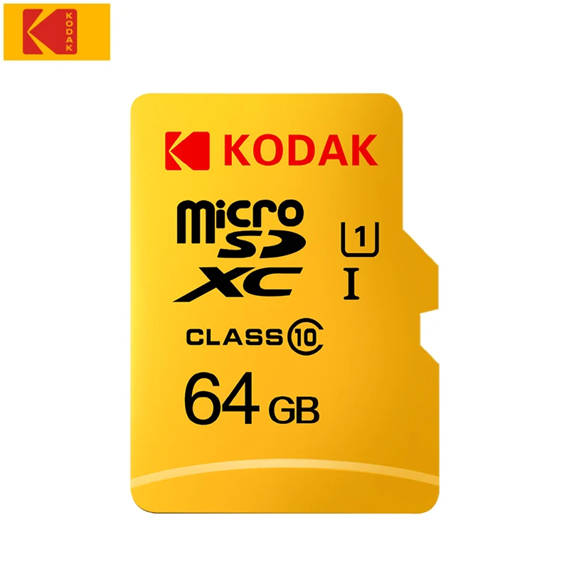 Карта памяти KODAK U1 Micro SD высокоскоростная карта sd класс 10 128 ГБ 32 16 TF/SD | Компьютеры и