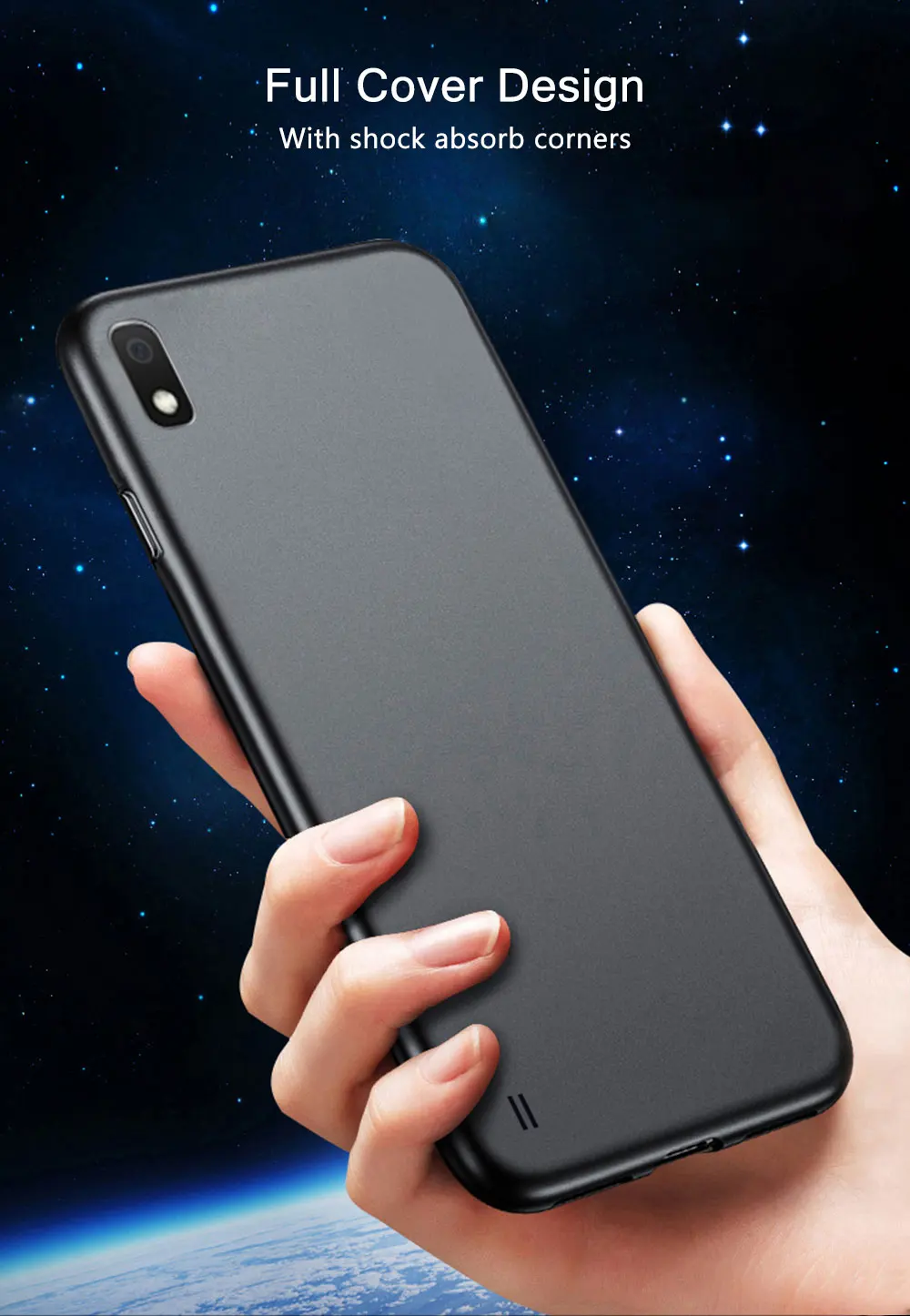 Чехол для samsung Galaxy A10 чехол противоударный тонкий матовая крышка корпуса на samsung Galaxy A10 10 A105F чехол 360 Защитная крышка