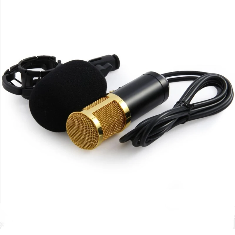 Проводной микрофон для караоке BM800 конденсаторный компьютера Студийный с