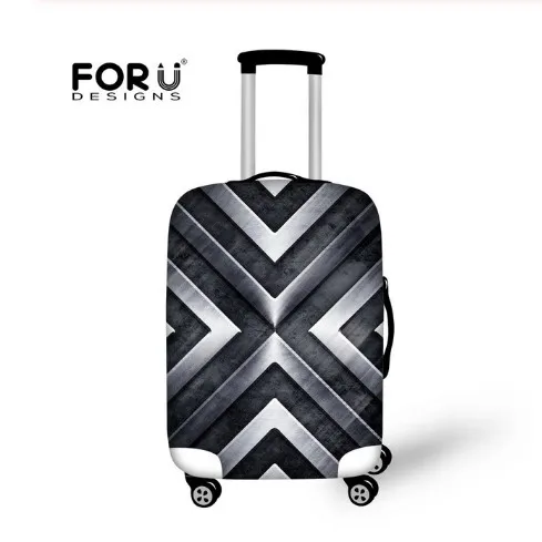 D0631 FORUDESIGNS Afrian Girl ацтекский узор багаж защитный водонепроницаемый чехол для 18-3" чемодан на колесиках эластичные дорожные дождевые чехлы - Цвет: D0631