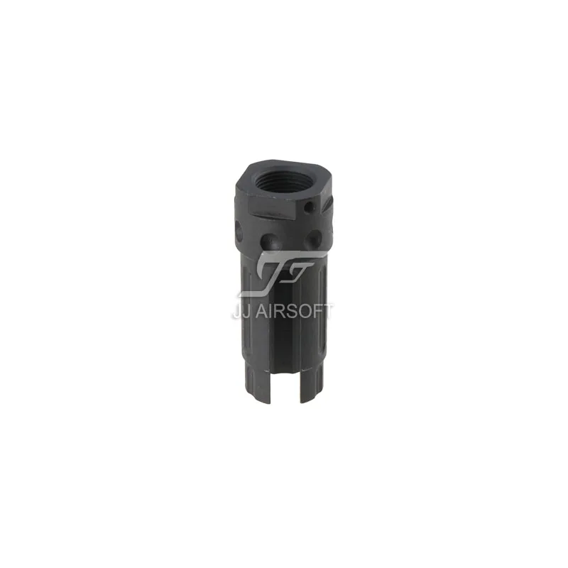 KAC Sytle CQB QD глушитель страйкбол бочка расширение с Flashhider 14 мм CCW Для NERF игрушечный пистолет