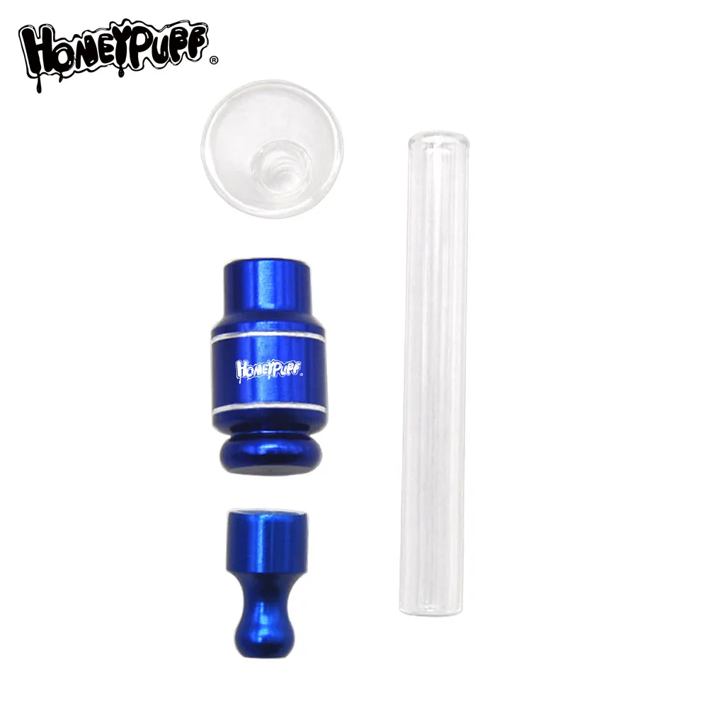 HONEYPUFF стеклянные курительные трубки 15 мм Стеклянная Чаша металлическая