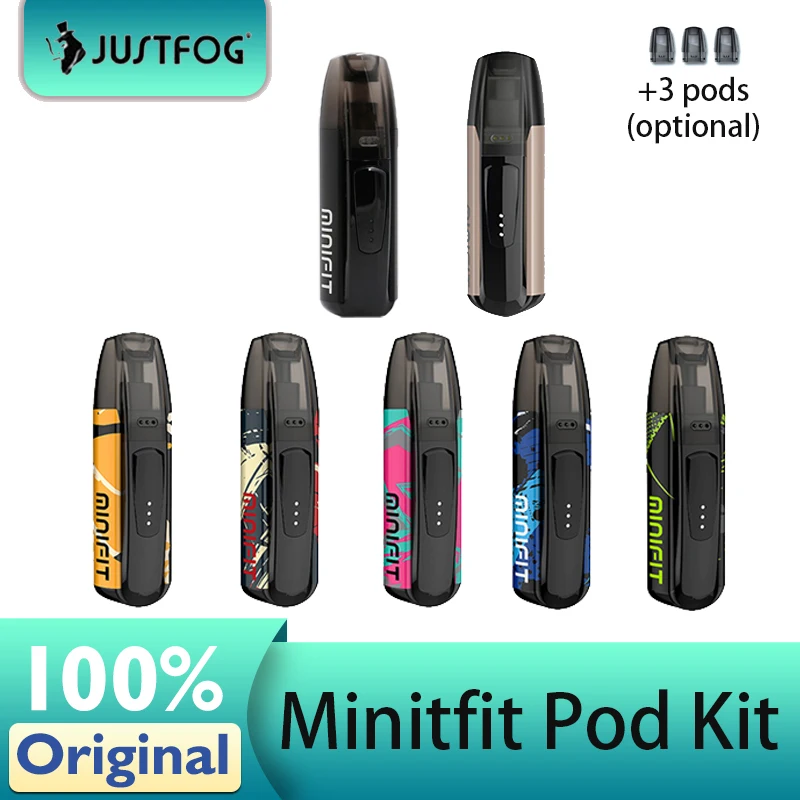 

Оригинальный Justfog Minifit Pod система 370 мАч 1,5 Ом мл вейп электронная сигарета