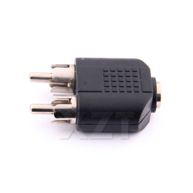 

RCA to 3.5mm Jack Adapter Lotus Head 3.5mm Female to RCA Male Audio Connector Adapters Free Shipping