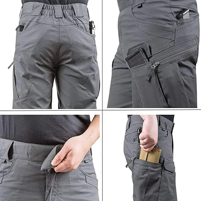 

Men Classic Tactical Shorts Upgraded Waterproof Quick Dry Multi-pocket Short Pants Outdoor Hunting Fishing Military Cargo Shorts