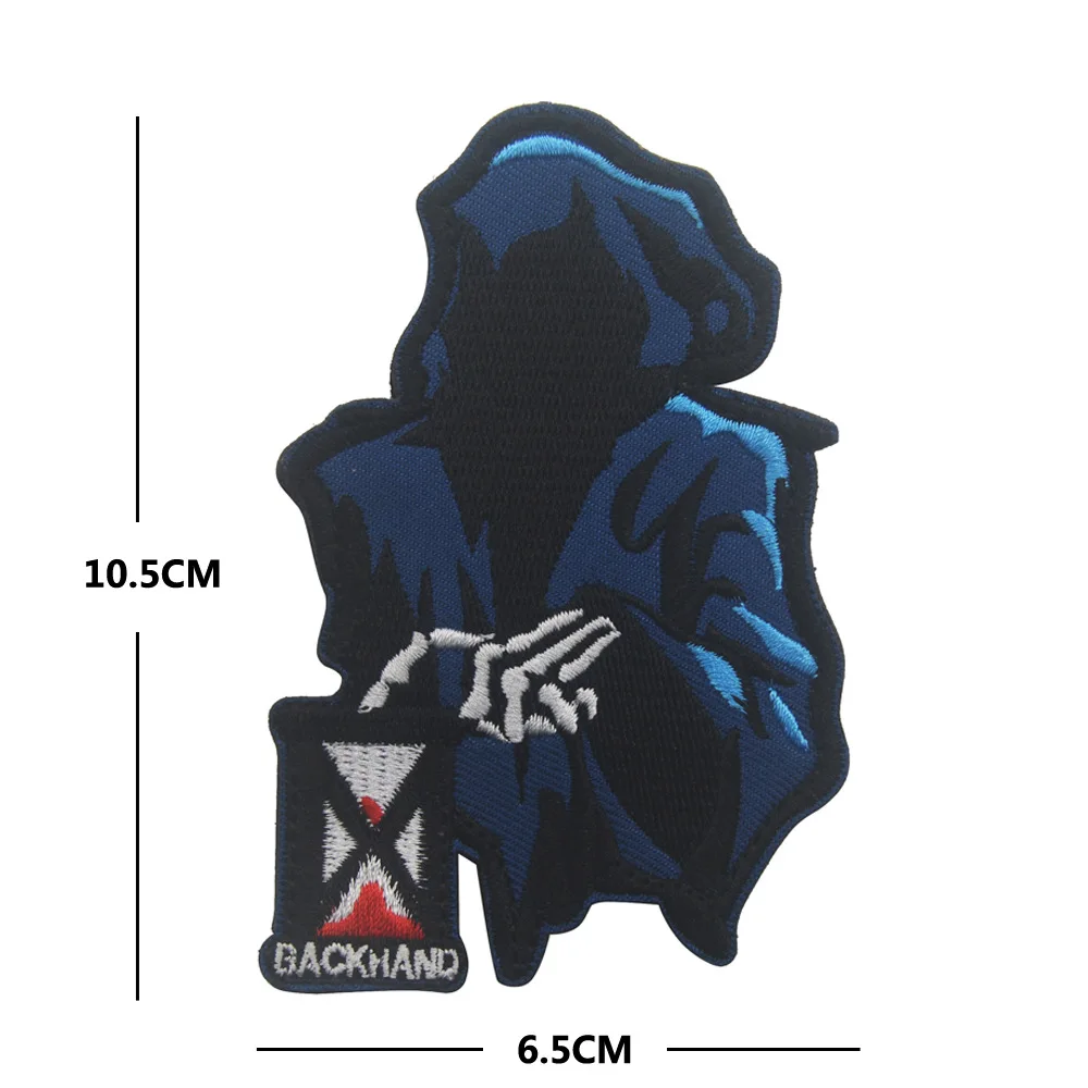 Новое разнообразие Многоцветные DIY Крюк &amp Петля двойной слой 100% вышитые патч для