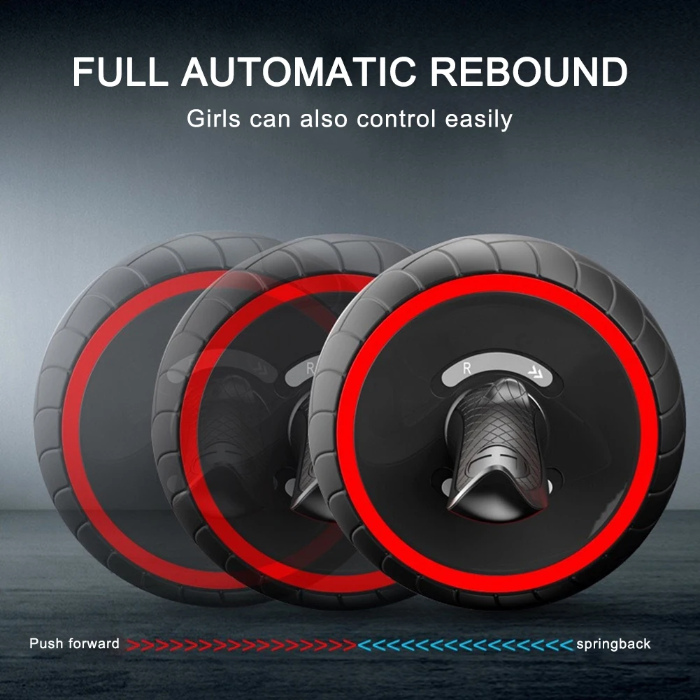 

Roller Wheel Trainer Abdominal Muscle Exercise Home Workout Fitness Equipment Trainers Force Core Training Tool