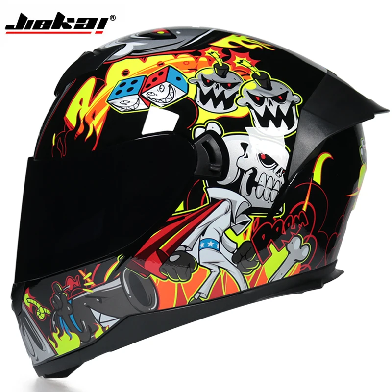 Мото rcycle шлем с полным лицевым покрытием мото гоночный Moto casco moto ciclistas capacete DOT |