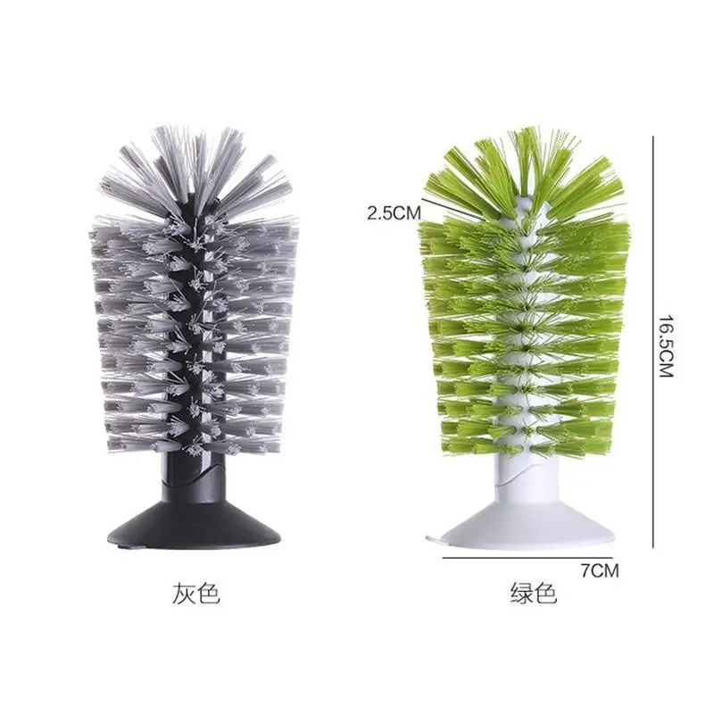 

Suction Cup Brush Sink Suction Cleaning Brush Cups Mugs Clean Lazy Goblet For Cup Strong Brush Cleaner Use Suction Z8G5