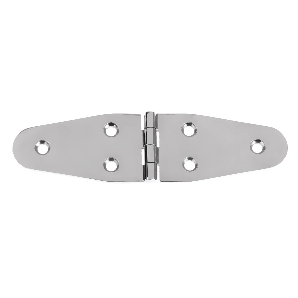

Polished Marine 316 Grade Stainless Steel Boat Strap Hinge 140 x 38mm