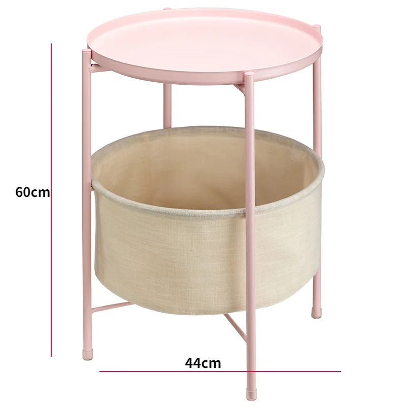 Скандинавский двухуровневый журнальный столик для гостиной простой угловой