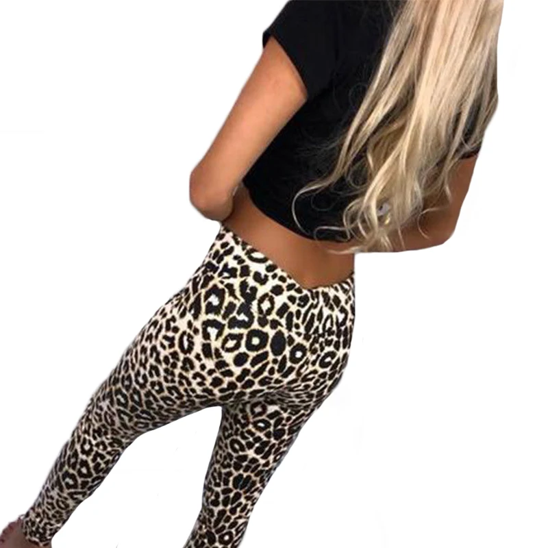 Женские брюки леггинсы модные сексуальные змеиная кожа Леопардовый принт