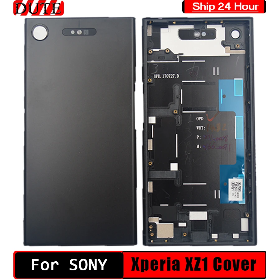 Задняя крышка батарейного отсека для Sony XZ1 Сменный Чехол корпуса SONY G8341 G8342 Крышка