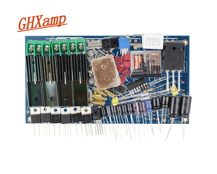 Ghxamp 20 Вт чистый класс A Op amp усилитель мощности аудио плата 2SC5200 2SA1943 NE5532 усилитель 60 Вт 4OHM DIY наборы - Цвет: Kits