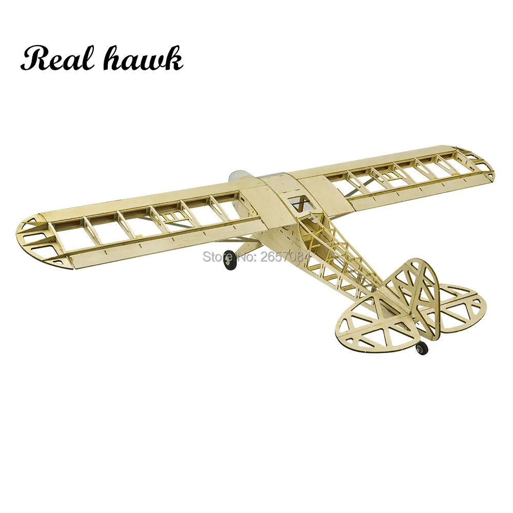Новинка 2019 Piper J3 Cub 1200 мм размах крыльев самолетик из пробкового дерева модели RC