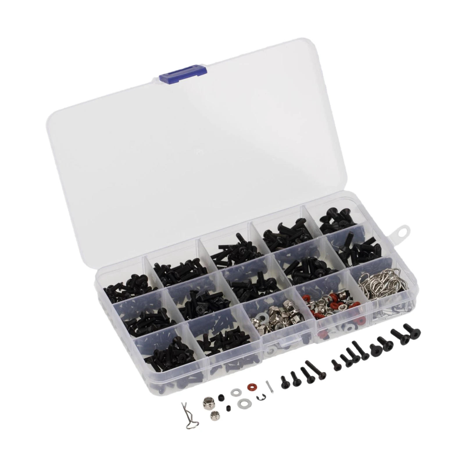 Винты с плоской и круглой головкой M3 500 шт. для ремонтных деталей 1/8 1/10 RC | Игрушки