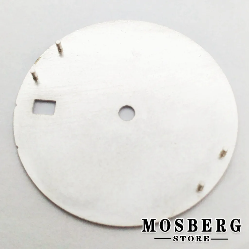 28 5 мм стерильный белый циферблат часов для 3 0 8 NH35 NH35A автоматический механизм