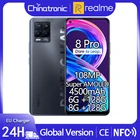 Смартфон realme 8 Pro, 6 ГБ + 128 Гб, мобильный телефон, 4500 мАч, 50 Вт, быстрая зарядка, экран 6,4 дюйма Super AMOLED, Snapdragon 720G, OTA NFC