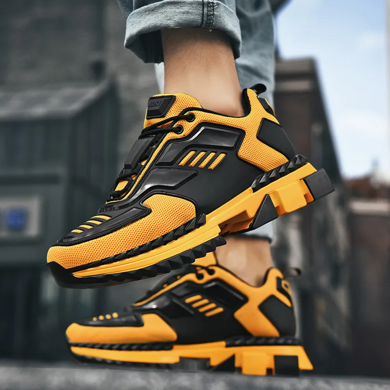 

Кроссовки мужские дышащие сетчатые, роскошные брендовые, Повседневная модная обувь для тренировок