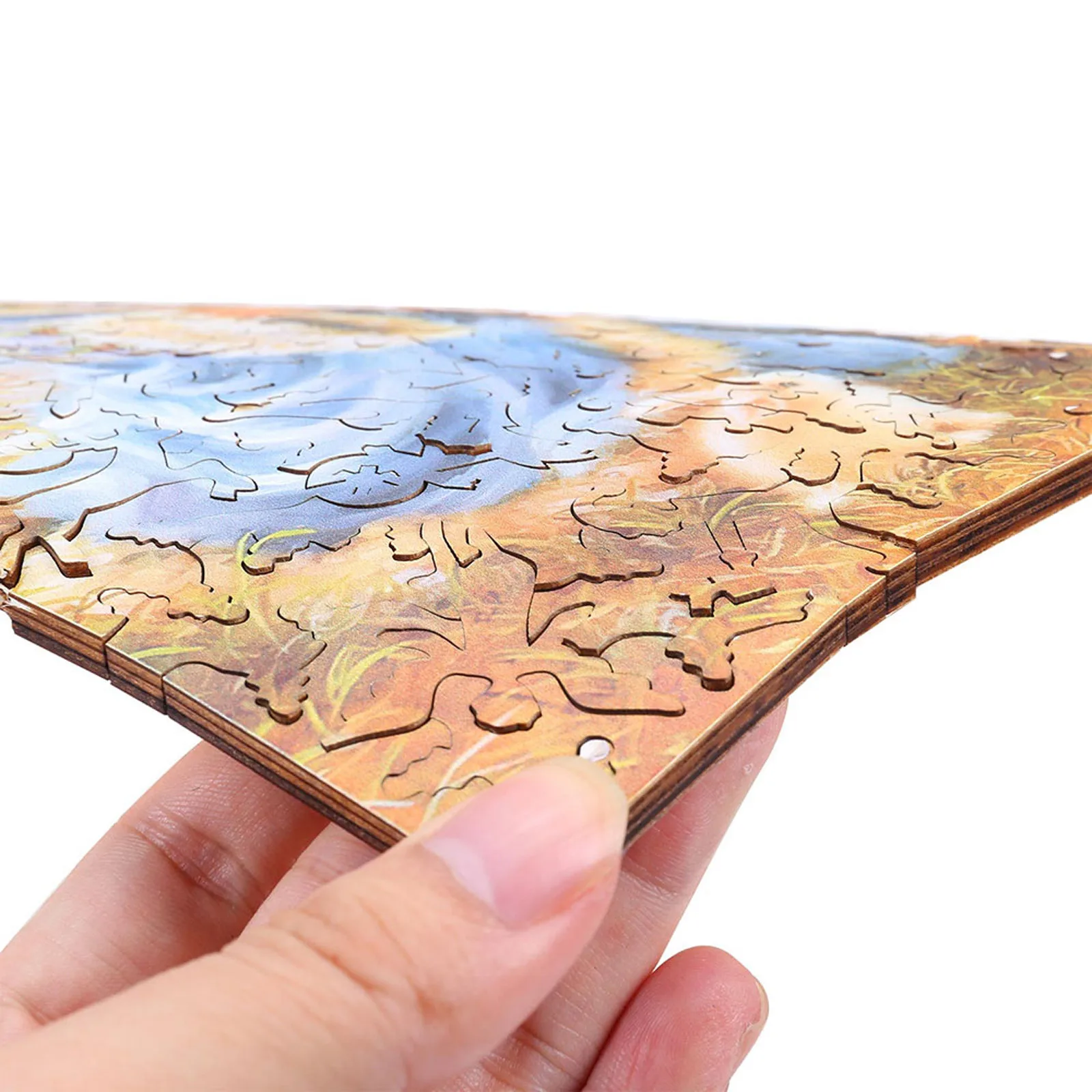 

364pc Wooden Puzzle Christmas Elements Wooden Puzzle Children's Toy Intelligence Jigsaw Puzzle Toys For Children Educationaltoys